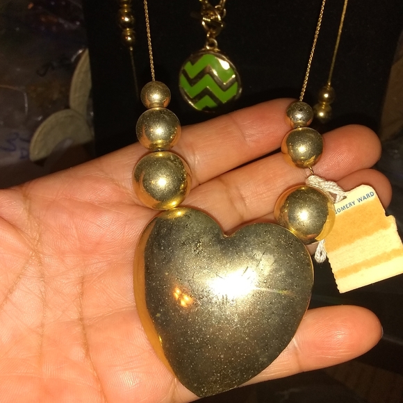 LUXURIOUS!/ 11 LOT GOLDEN MIXED JEWELRY - Picture 6 of 12